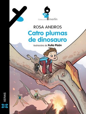 cover image of Catro plumas de dinosauro